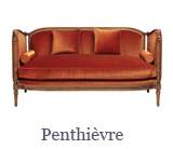 This comfortable-looking Louis xvi sofa model is called the Penthièvre